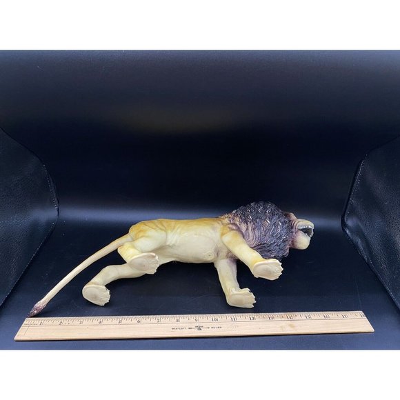 2004 Toy Lion Figure Toy Major Trading Co 17” Long Polyester Fiber Filling - Picture 16 of 16